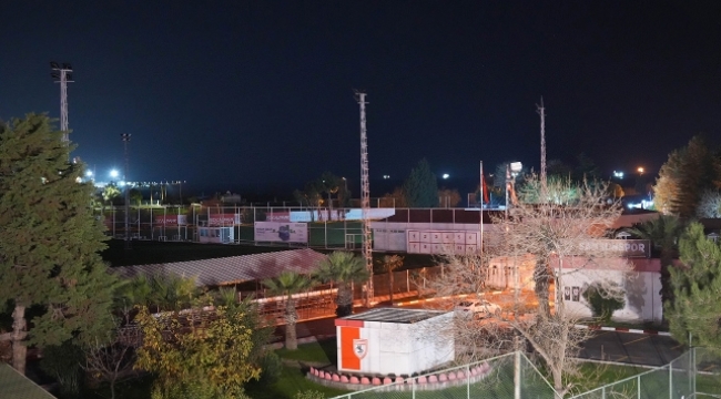 Samsunspor Nuri Asan Tesisleri'nde yangın