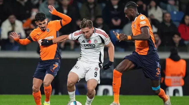 Süper Lig 12. hafta: Beşiktaş 0-0 Başakşehir