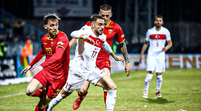 UEFA Uluslar B Ligi: Karadağ 3-1 Türkiye