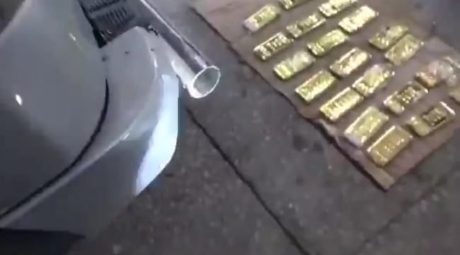 Van'da 20 kilogram kaçak altın yakalandı