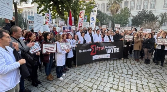 Aile hekimlerinden 5 günlük iş bırakma eylemi
