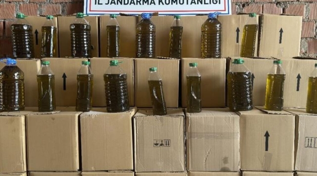 Aydın'da 7 ton tağşişli zeytinyağı ele geçirildi