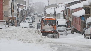 Bingöl'de kar: 191 köy yolu ulaşıma kapalı