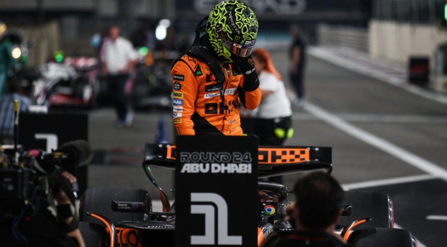 Final yarışı Abu Dabi GP'yi kazanan Lando Norris