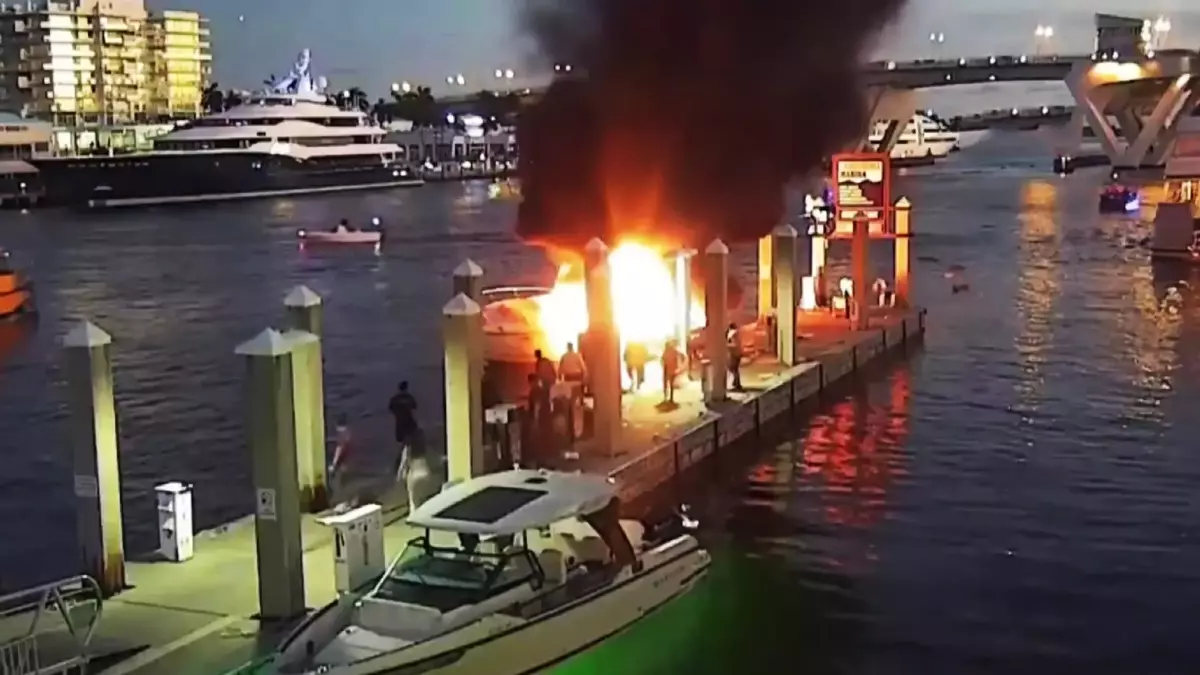 Florida'da limanda tekne patladı: 1 ölü 5 yaralı