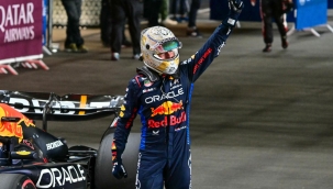Katar Grand Prix'si pole pozisyonunda Verstappen