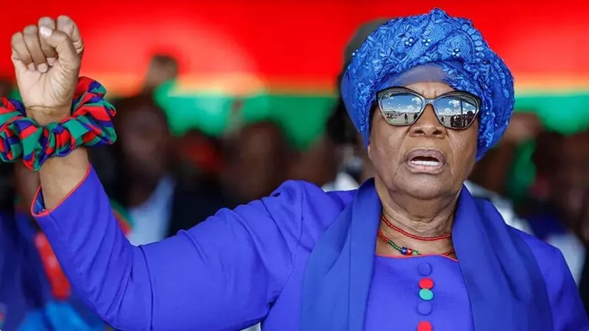 Namibya'da ilk kadın cumhurbaşkanı: N. Ndaitwah 