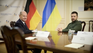 Scholz: "Ukrayna'yı her zaman destekleyeceğiz"