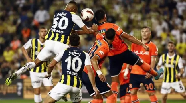 Süper Lig 16. hafta: Fenerbahçe 3-1 Başakşehir