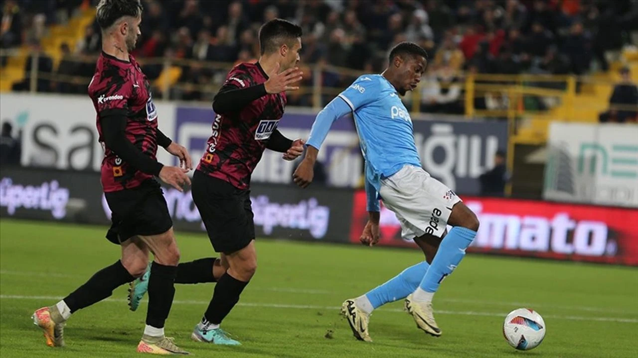 Trendyol Süper Lig: Alanyaspor 2-1 Trabzonspor