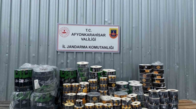 Afyon'da 62 ton taklit süt ürünü ele geçirildi