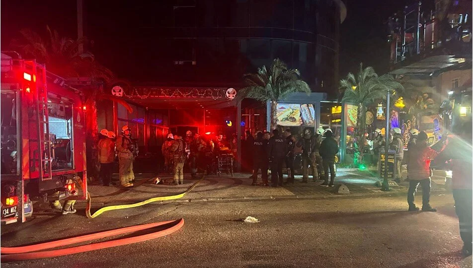Ataşehir'de otel yangını: 3 ölü, 2 yaralı