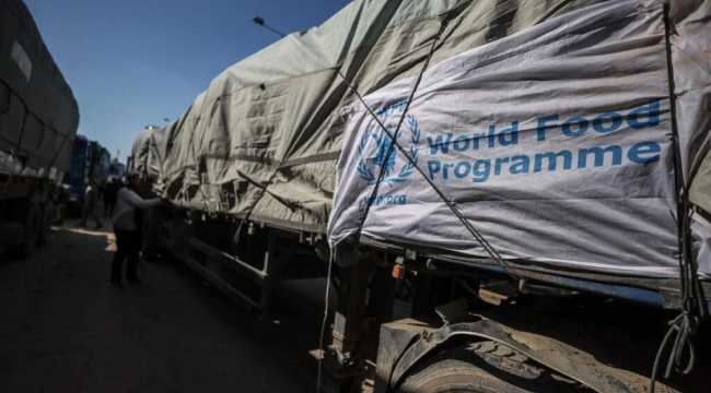 Ateşkesin ardından BM yardım tırları Gazze'de