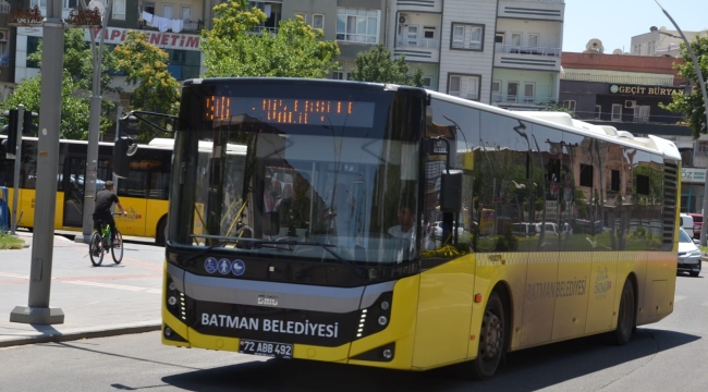 Batman'da toplu taşımaya %60'a varan zam