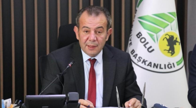 Bolu B. Başkanı Tanju Özcan'a soruşturma açıldı 