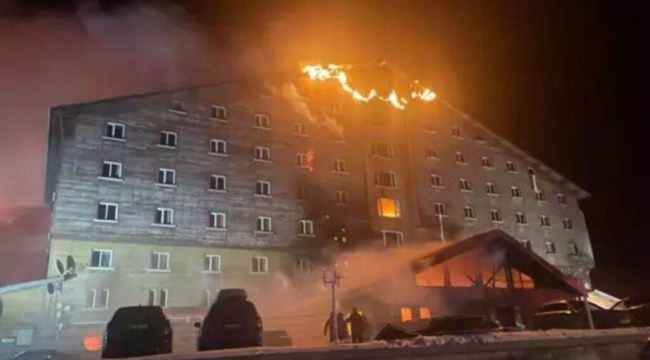 Bolu Kartalkaya'daki otel yangınında 4 gözaltı