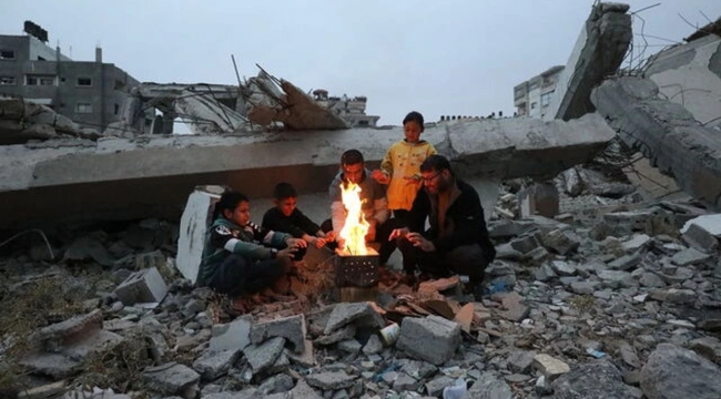 Gazze'de soğuktan ölen bebek sayısı 7'ye yükseldi
