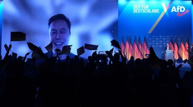 Musk'tan AfD'nin seçim mitingine canlı bağlantı