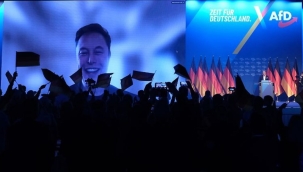 Musk'tan AfD'nin seçim mitingine canlı bağlantı