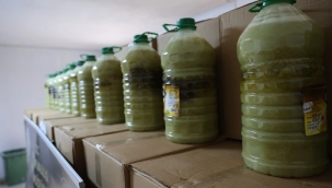 Nevşehir'de 5.370 litre sahte zeytinyağı yakalandı