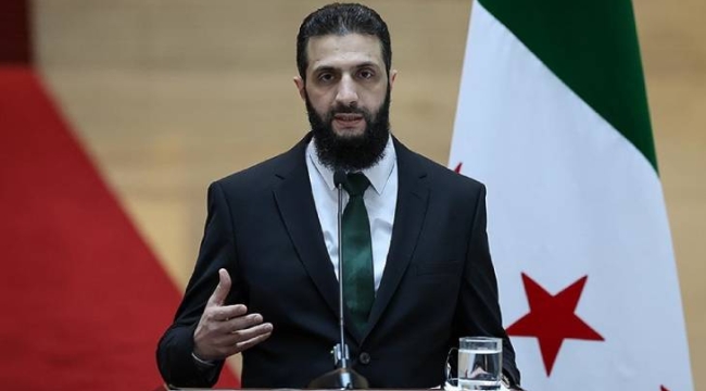 Şara: ''2 yılda 14 milyon Suriyeli ülkesine dönecek''