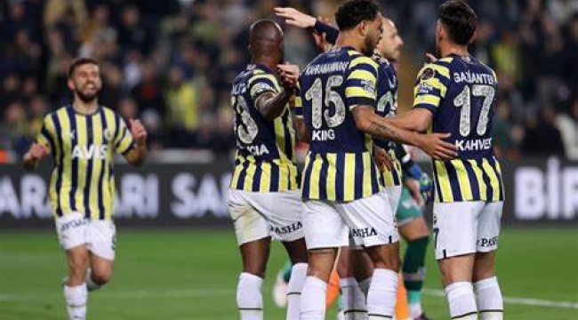 Süper Lig 18. hafta: Fenerbahçe 2-1 Hatayspor