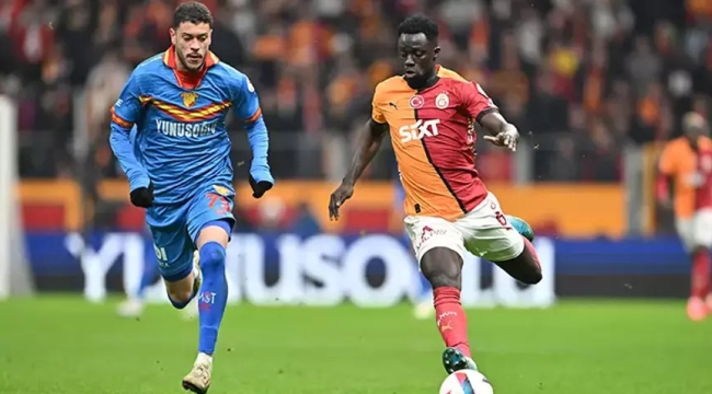 Süper Lig 18. hafta: Galatasaray 2-1 Göztepe