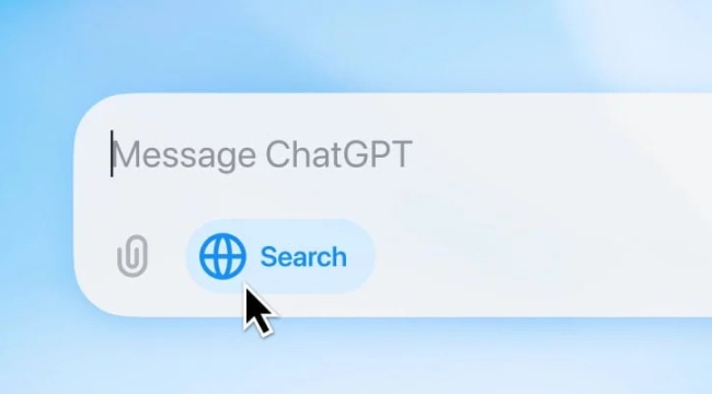 ChatGPT arama motoru özelliği herkese açıldı