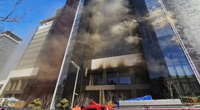 Güney Kore'de otel inşaatında yangın: 6 ölü