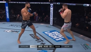 İbo Aslan UFC'deki ilk yenilgisini aldı