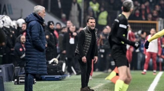 Mourinho'ya 4, Okan Buruk'a 1 maç men cezası