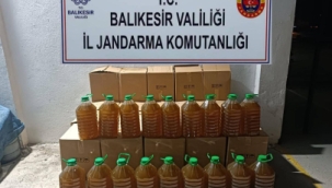 Balıkesir'de 1000 litre sahte zeytinyağı yakalandı
