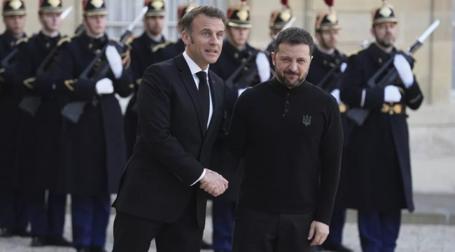 Fransa'dan Ukrayna'ya 2 milyar €'luk askeri yardım