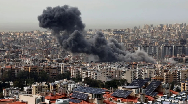 İsrail'den Beyrut'a hava saldırısı