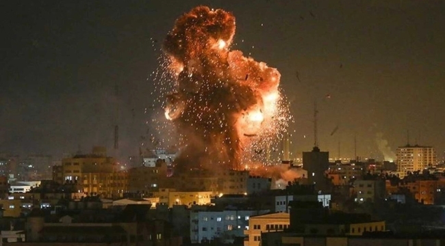 İsrail'den Suriye askeri üssüne hava saldırısı