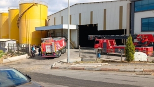 İzmir'de bitkisel yağ fabrikasında patlama