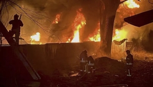 Rusya'dan Kiev'e İHA saldırısı: 3 ölü