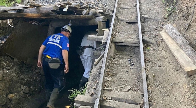 Zonguldak'ta ruhsatsız 4 maden ocağı imha edildi