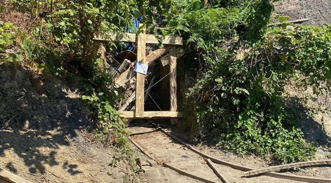 Zonguldak'ta ruhsatsız 8 maden ocağı imha edildi