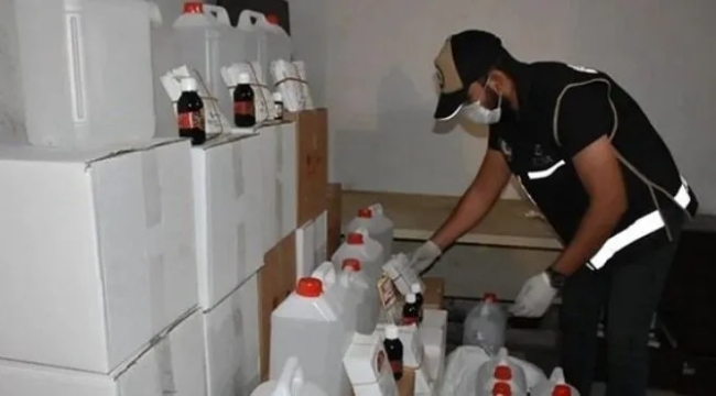 81 ilde sahte içki operasyonu: 137 gözaltı