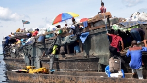 Demokratik Kongo'da tekne yangını: 148 Ölü