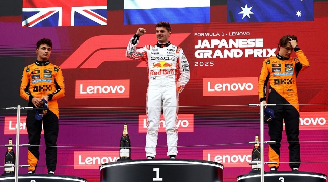F1 Japonya Grand Prix'sini Verstappen kazandı