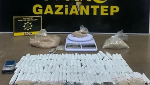 Gaziantep'te uyuşturucu operasyonu: 2 tutuklama