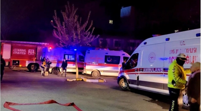 İstanbul'da huzurevinde yangın