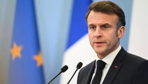 Macron: "Gazze halkının yaşadığı çile sona ermeli"