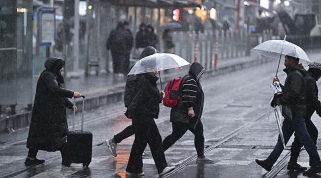 Türkiye'yi Çarşamba'dan itibaren sağanak bekliyor