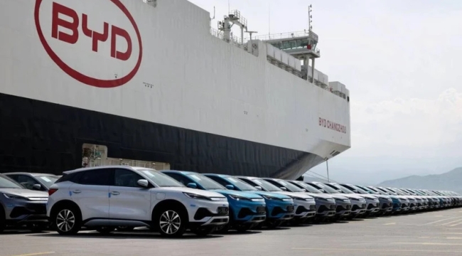 BYD, ilk 4 ayda Türkiye'de 13 bin 608 araç sattı