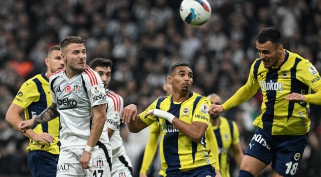 Derbi sonucu: Fenerbahçe 0 - 1 Beşiktaş
