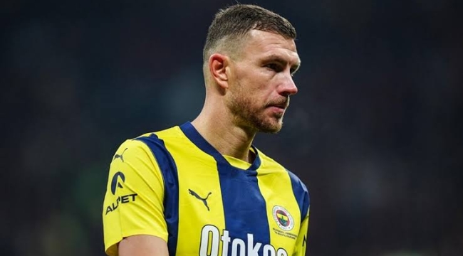 Edin Dzeko, Fenerbahçe'ye veda etti