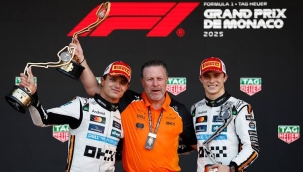 F1 Monako Grand Prix'sini Lando Norris kazandı